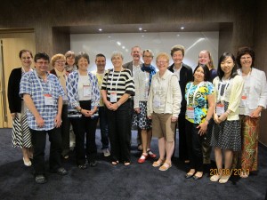 New and outgoing members present in Singapore