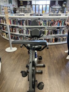 library exercising bike