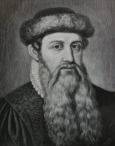 Gutenberg. Wikimedia Commons.