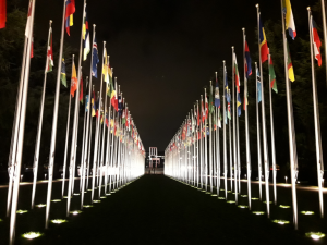 View from UN Building, Geneva